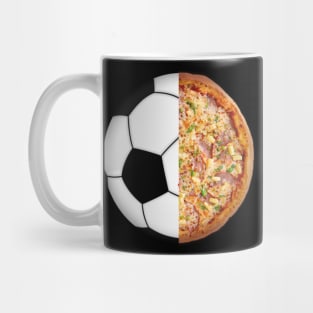 Pizza and Soccer Apparel Gifts Mug